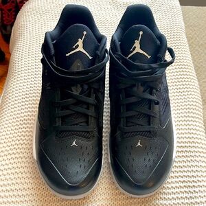 Jordan rising black men’s high low sneakers.  Size 13.